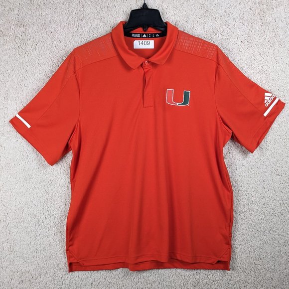 adidas* Men's Short Sleeve‎ Straight Hem Hidden Button Polo Athletic Shirt~ 2XL - Picture 1 of 16